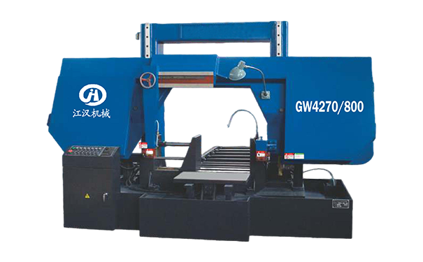 金平GW4270/800双柱龙门卧式带锯床