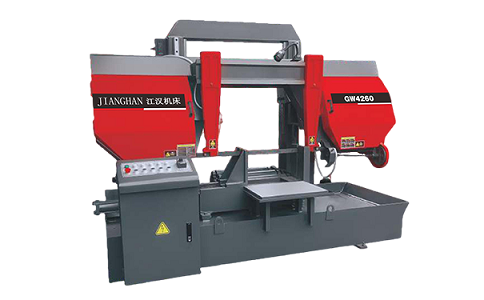 金平龙门带锯床运行中途停止切割产生的原因是什么？